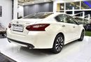 Nissan Altima EXCELLENT DEAL for our Nissan Altima 2.5 SL ( 2018 Model ) in White Color GCC Specs