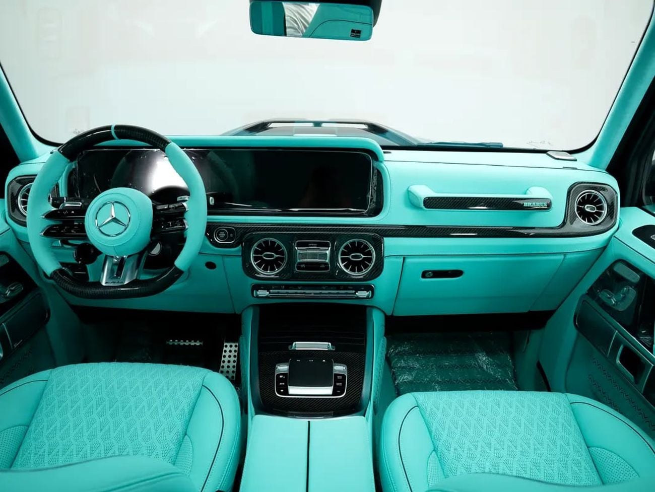 Mercedes Benz G63 AMG BRABUS G800 G63 AMG Brabus Kit | KM | Tiffany Blue Interior