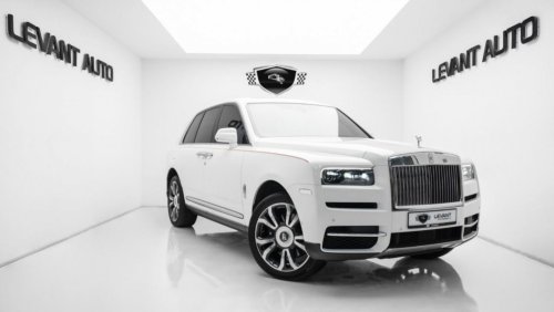 Rolls-Royce Cullinan Std ROLLS ROYCE CULLINAN, SILVER BADGE, MODEL 2021, GCC, STARS ROOF, LOW MILEAGE, PERFECT CONDITION