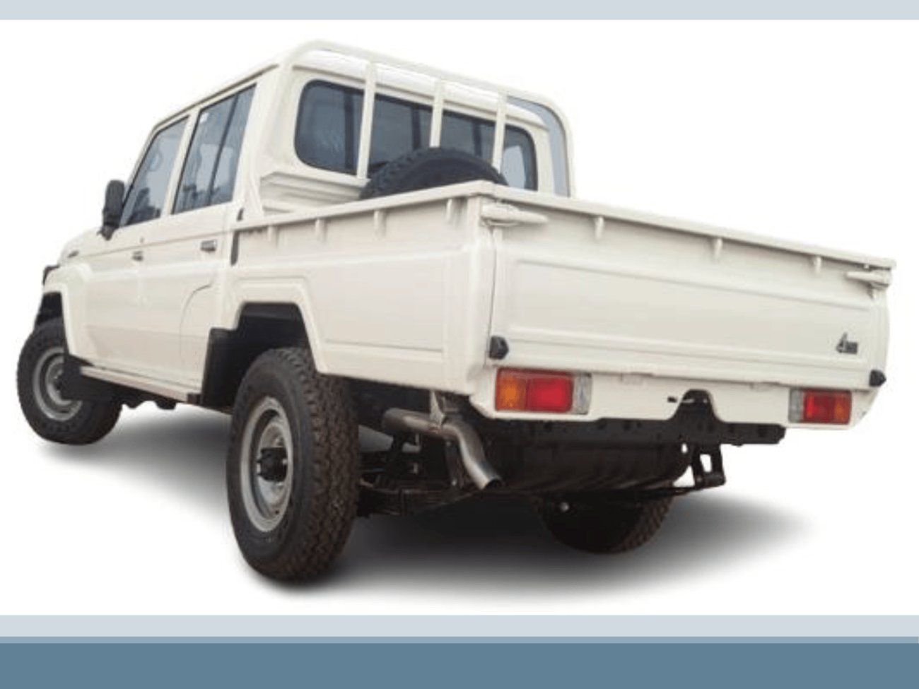 Toyota Land Cruiser Pick Up ECT0023 - Toyota LC79 DCab - 4.2L Diesel Manual V6 White