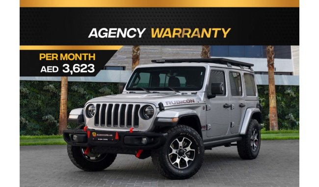 Jeep Wrangler Unlimited Rubicon | 3,623 P.M  | 0% Downpayment | Agency Warranty