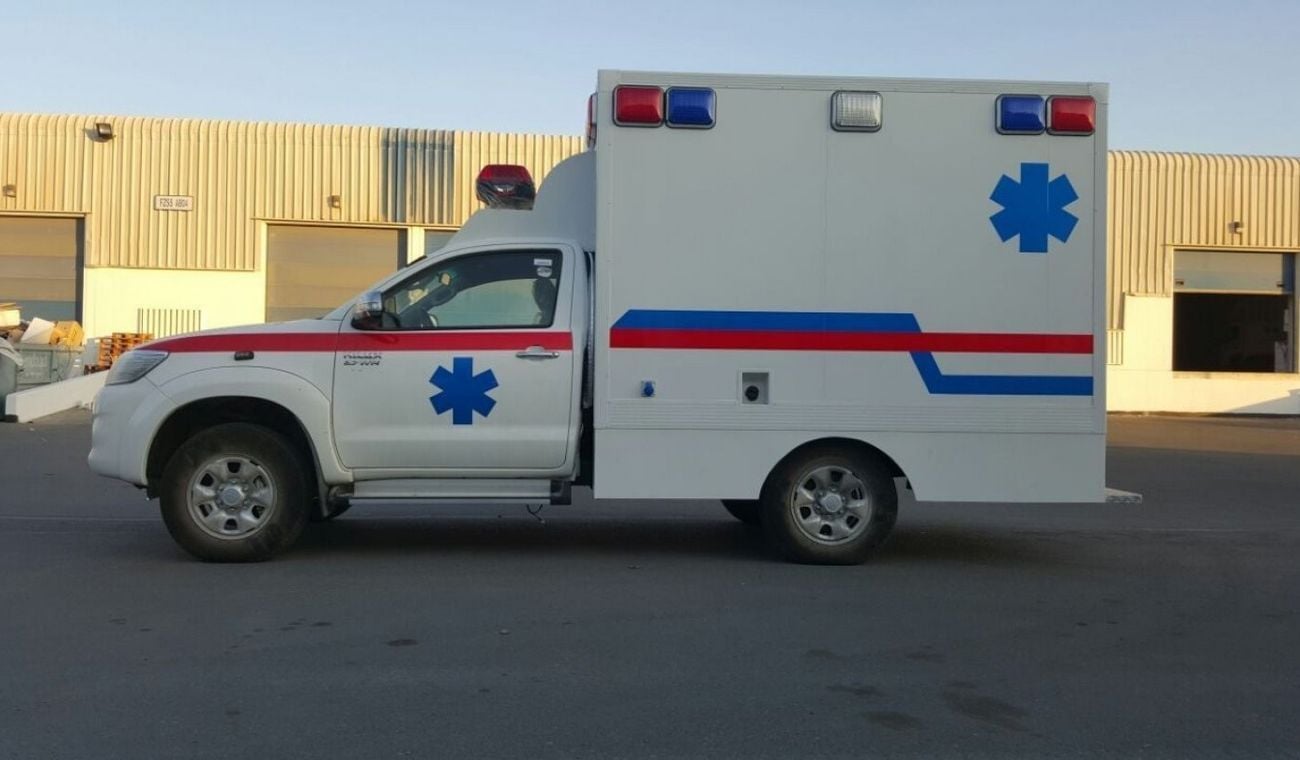 Toyota Hilux Toyota Hilux with Hardtop box type  ambulance