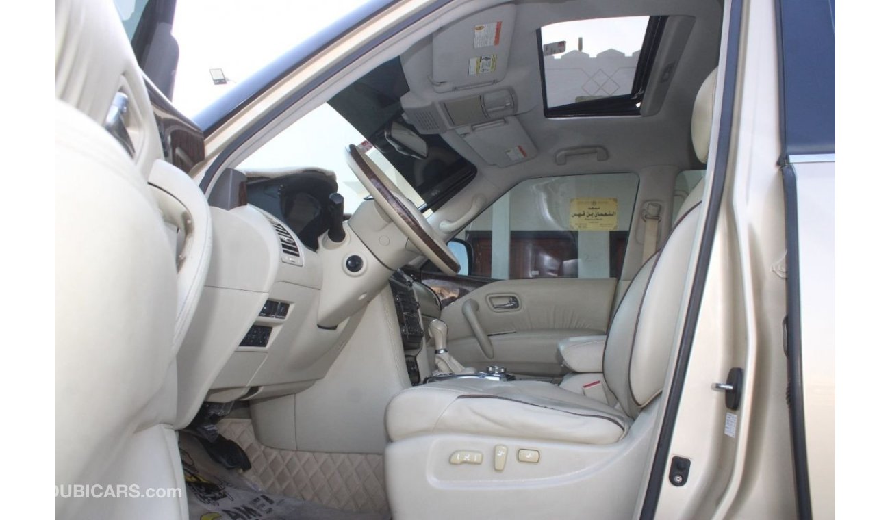 Nissan Patrol SE Platinum Nissan Patrol 2012 GCC 5 cameras full option big engine in excellent condition