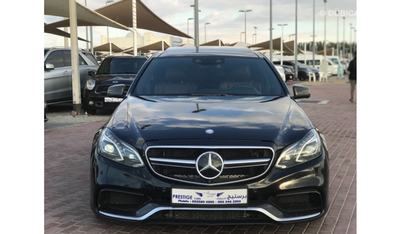 مرسيدس بنز E 63 AMG الشارقة