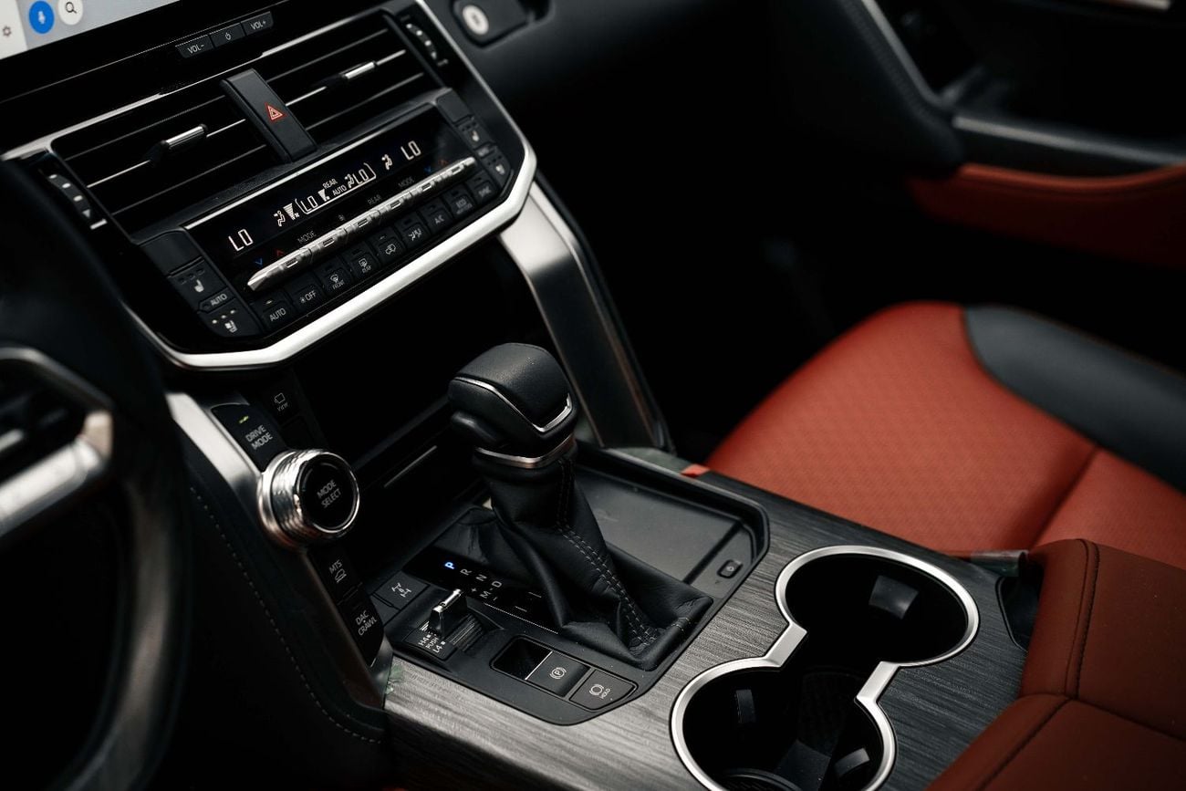 Toyota Land Cruiser GR SPORT LC300 3.3L Grey Metallic Inside GRS Black & Dark Red | Export Only