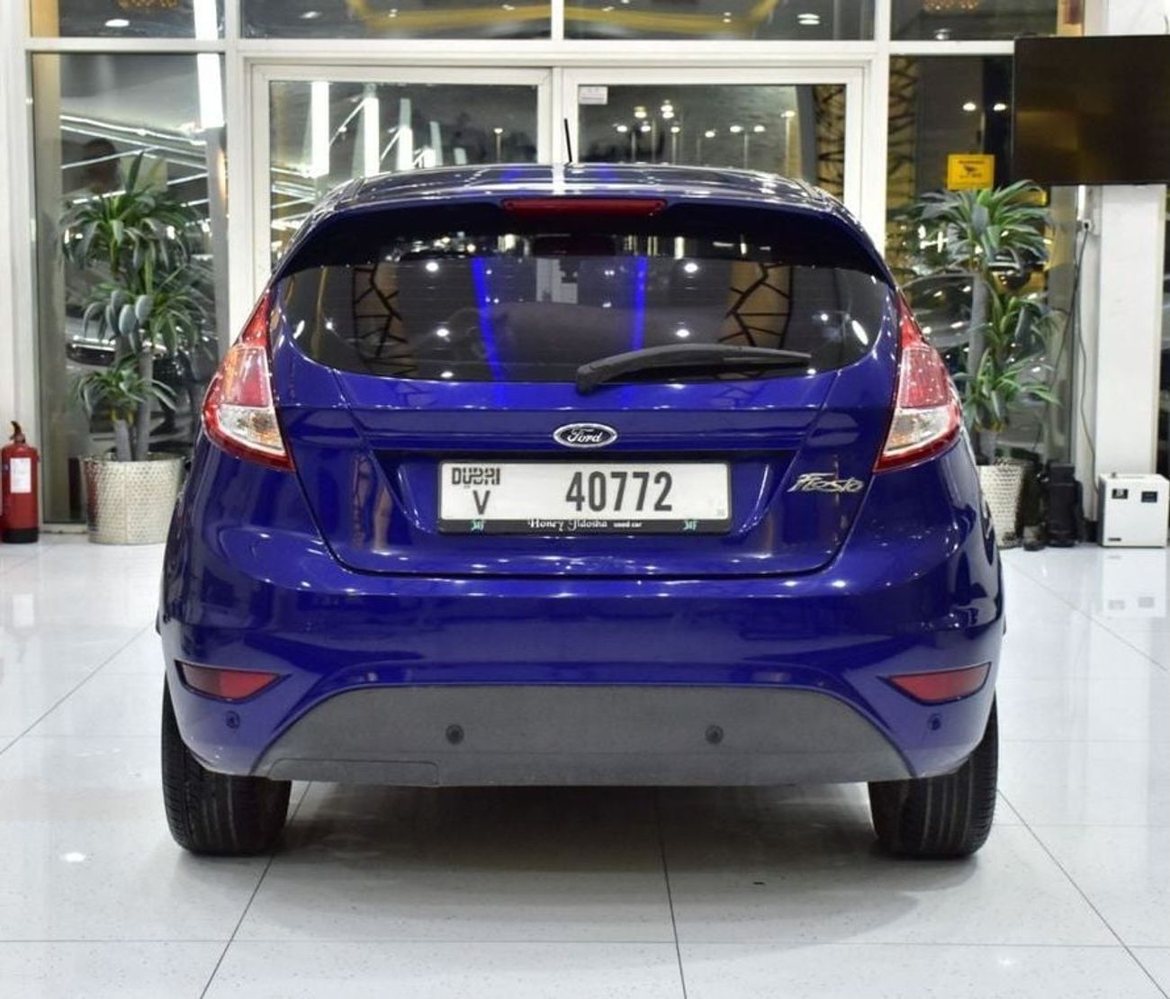فورد فيستا Ford Fiesta ( 2015 Model ) in Blue Color GCC Specs