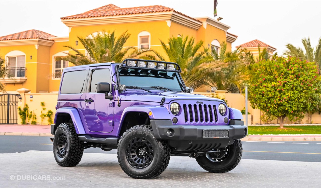 Jeep Wrangler - Fully Customized - V6 Auto - One of a kind Wrangler! - AED 1,841 Per Month -  0% DP