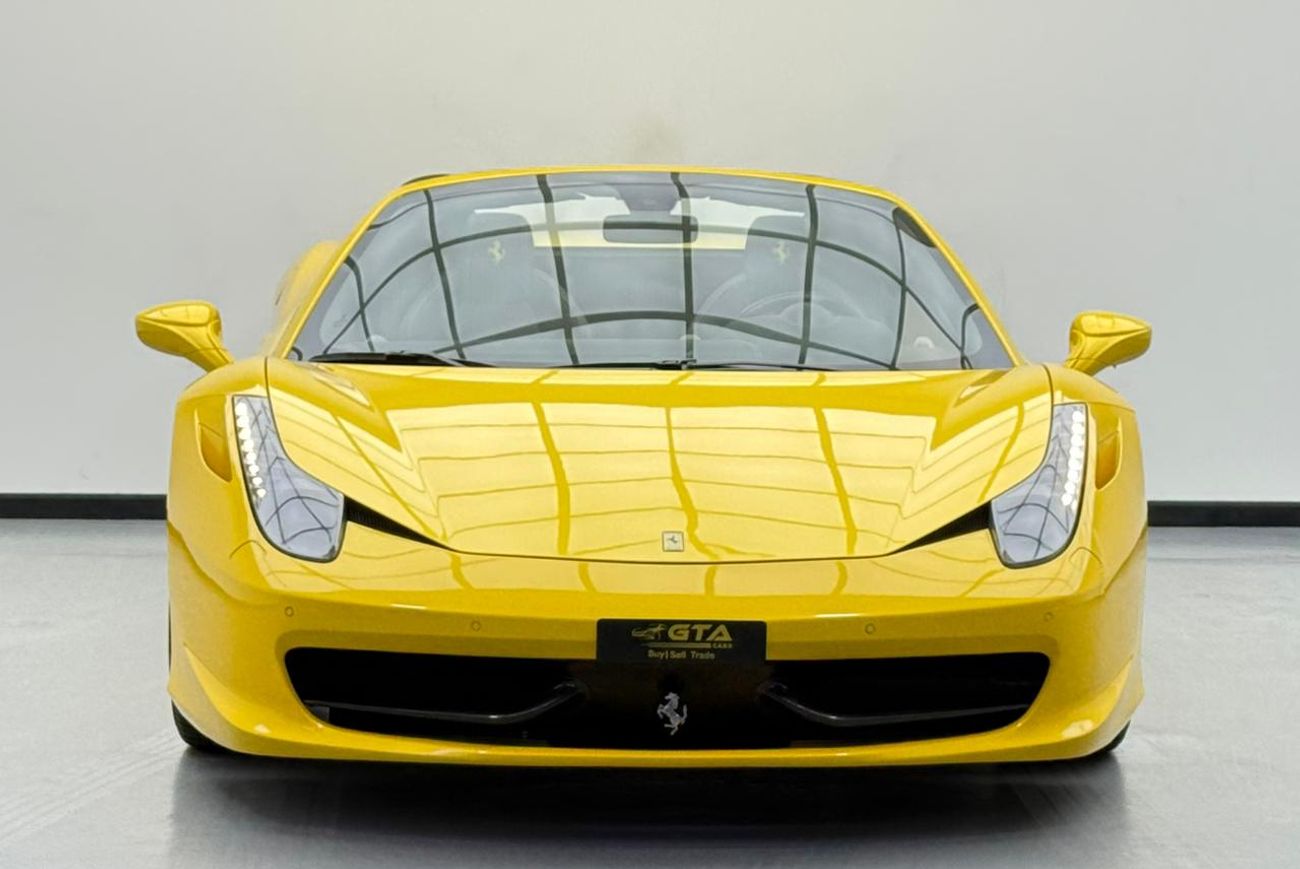 Ferrari 458 Spider 2012 Ferrari 458 Spider ,Al Tayer Service History ,Excellent Condition ,GCC Specs