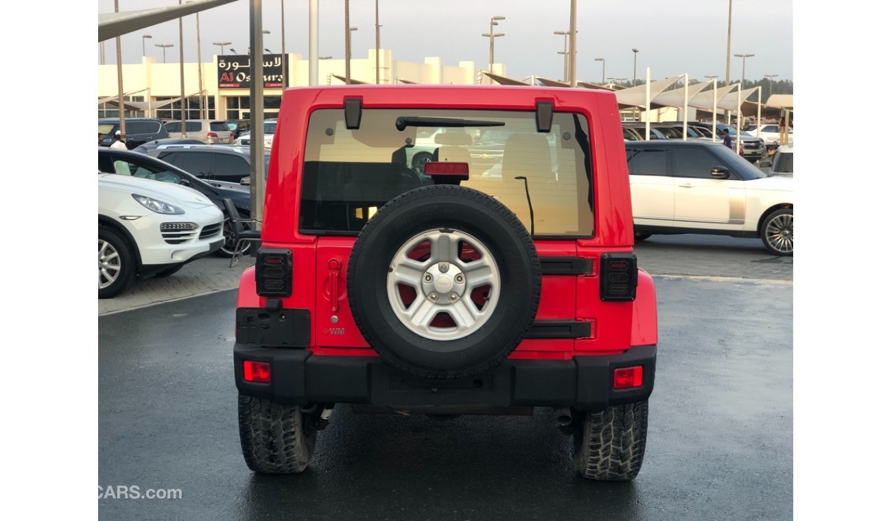 Jeep Wrangler JEEP WRANGLER SAHARA MODEL 2013 GCC car prefect condition full option