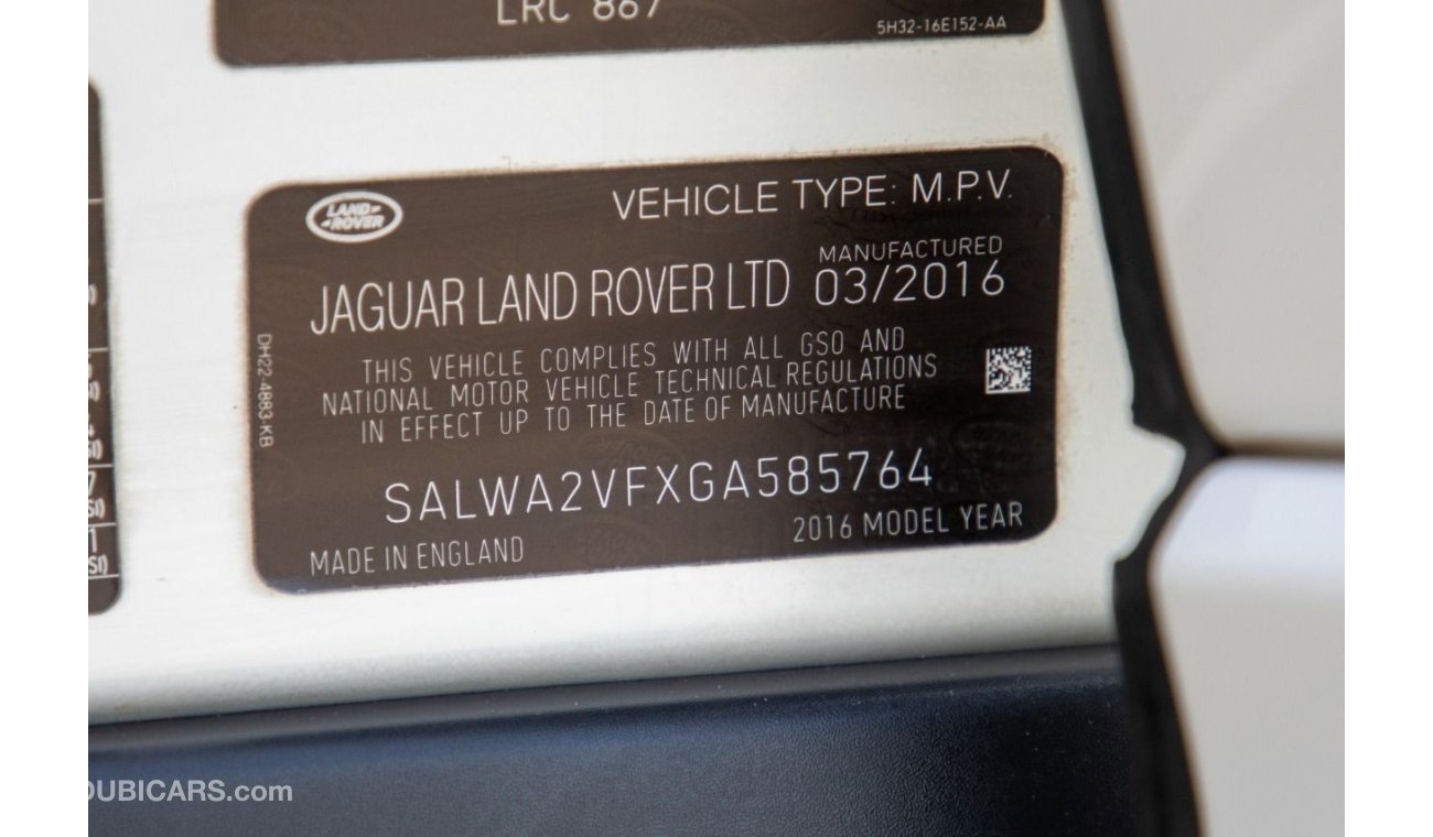 Land Rover Range Rover Sport Range Rover Sport V6 Supercharger GCC Full Option