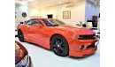 شيفروليه كامارو FULL SERVICE HISTORY! Chevrolet CAMARO 2012 Model!! in Orange Color! GCC Specs