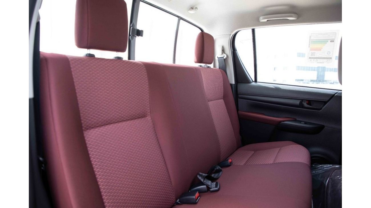 Toyota Hilux 2024 Toyota Hilux 2.4L DC WB 4X4 - Super White inside Red | Export Only