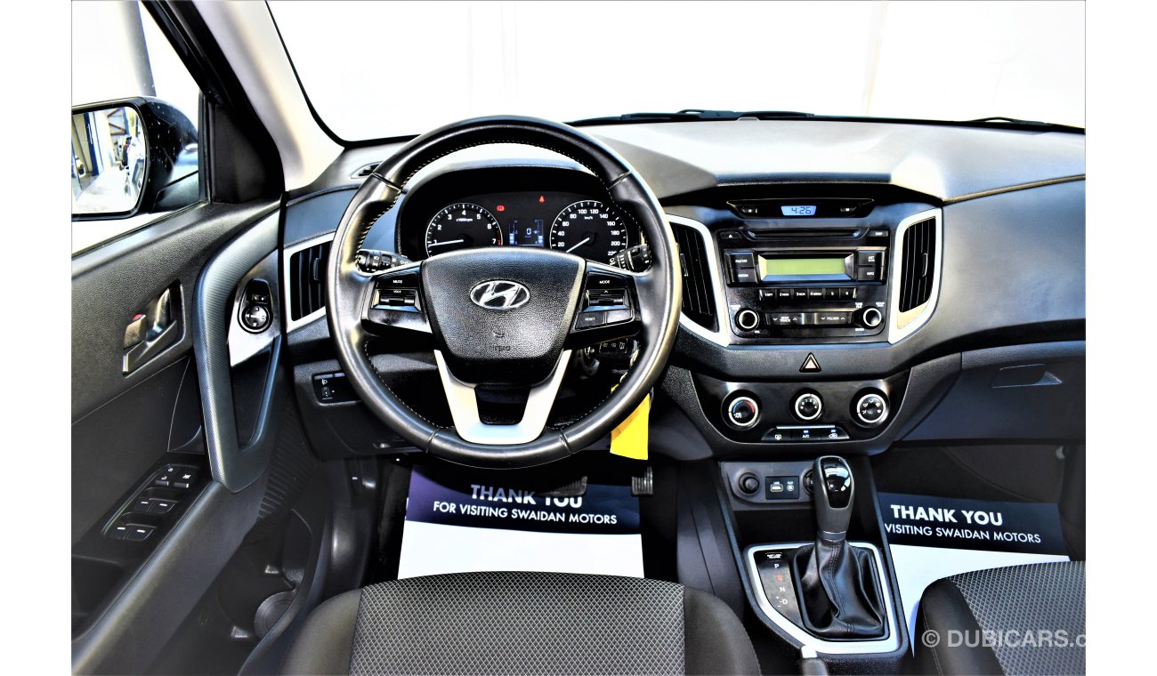 Hyundai Creta 1.6L GL 2018 GCC SPECS WITH DEALER WARRANTY