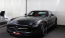 Mercedes-Benz SLS AMG - Matte Black Vinyl Wrap