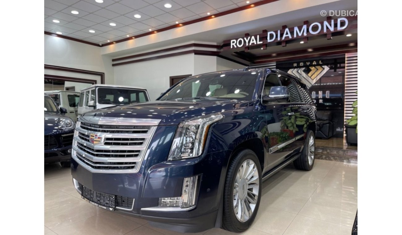 Cadillac Escalade Cadillac Escalade platinum 2018 GCC under warranty