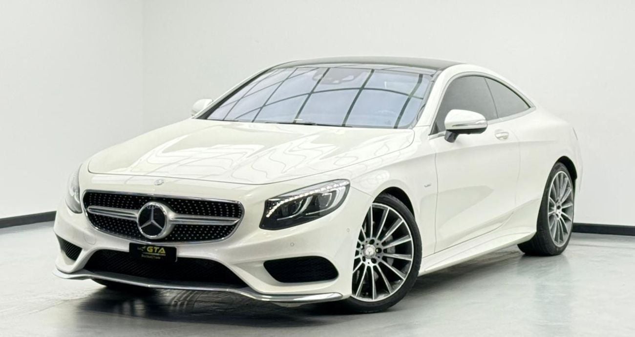 Mercedes Benz S 550 Coupe  2015 Mercedes Benz S550 4MATIC Coupe, Service History, Designo Package, Excellent Condition, Jap
