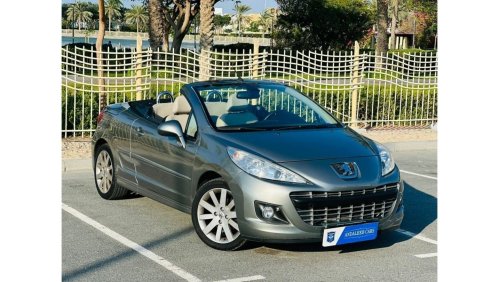 Peugeot 207 LOW MILEAGE || FULL AGENCY MAINTAINED || PEUGEOT 207 CC 1.6 || CONVERTABLE || WELL MAINTAINED || GCC