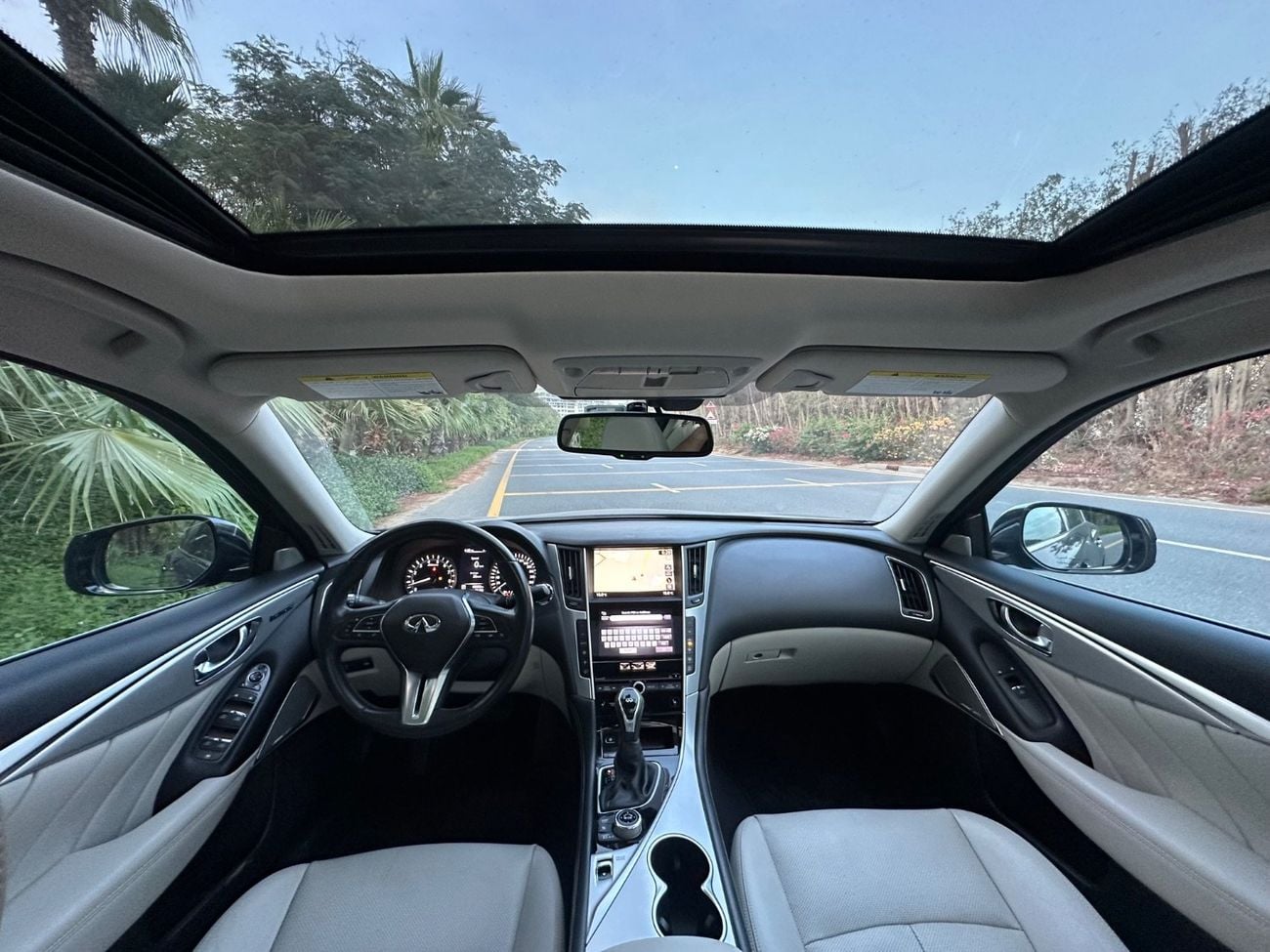 إنفينيتي Q50 Std 3.0L | 2021 | GCC Specs | V6 300 HP | Perfect Condition