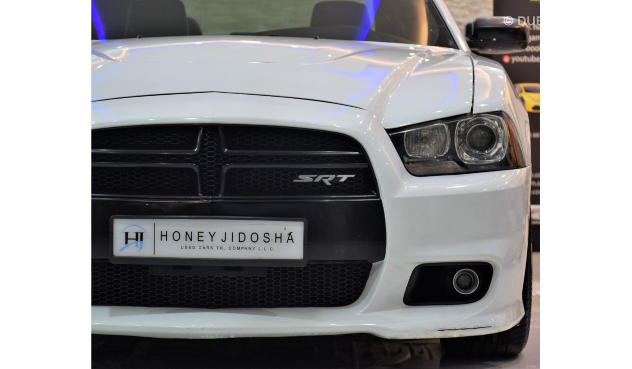 دودج تشارجر EXCELLENT DEAL for our Dodge Charger SRT8 6.4L HEMI 2013 Model!! in White Color! GCC Specs