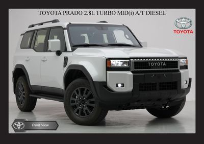 تويوتا برادو #Ke TOYOTA PRADO 2.8L TURBO MID(i) AT DSL 2025 Export Only