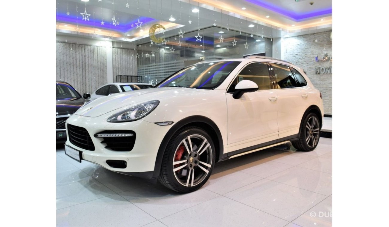 بورش كايان توربو EXCELLENT DEAL for our Porsche Cayenne TURBO 4.8L V8 ( 2011 Model! ) in White Color! GCC Specs