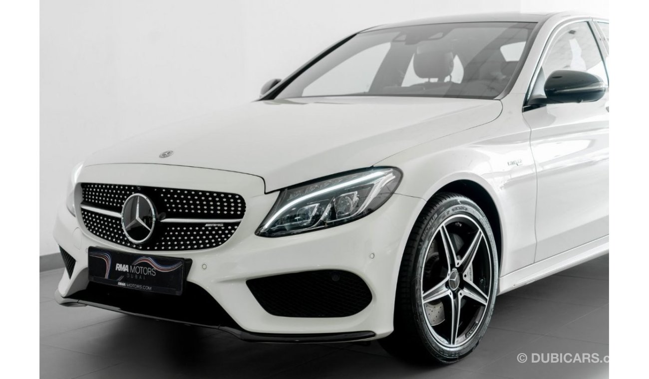 مرسيدس بنز سي 43 ايه ام جي 2018 Mercedes-Benz C43 Saloon 4MATIC / High Spec / Mercedes Benz Warranty & Full Mercedes Service Hi