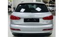 Audi Q3 35 TFSI GCC .. FSH .. Perfect Condition .. 2L .