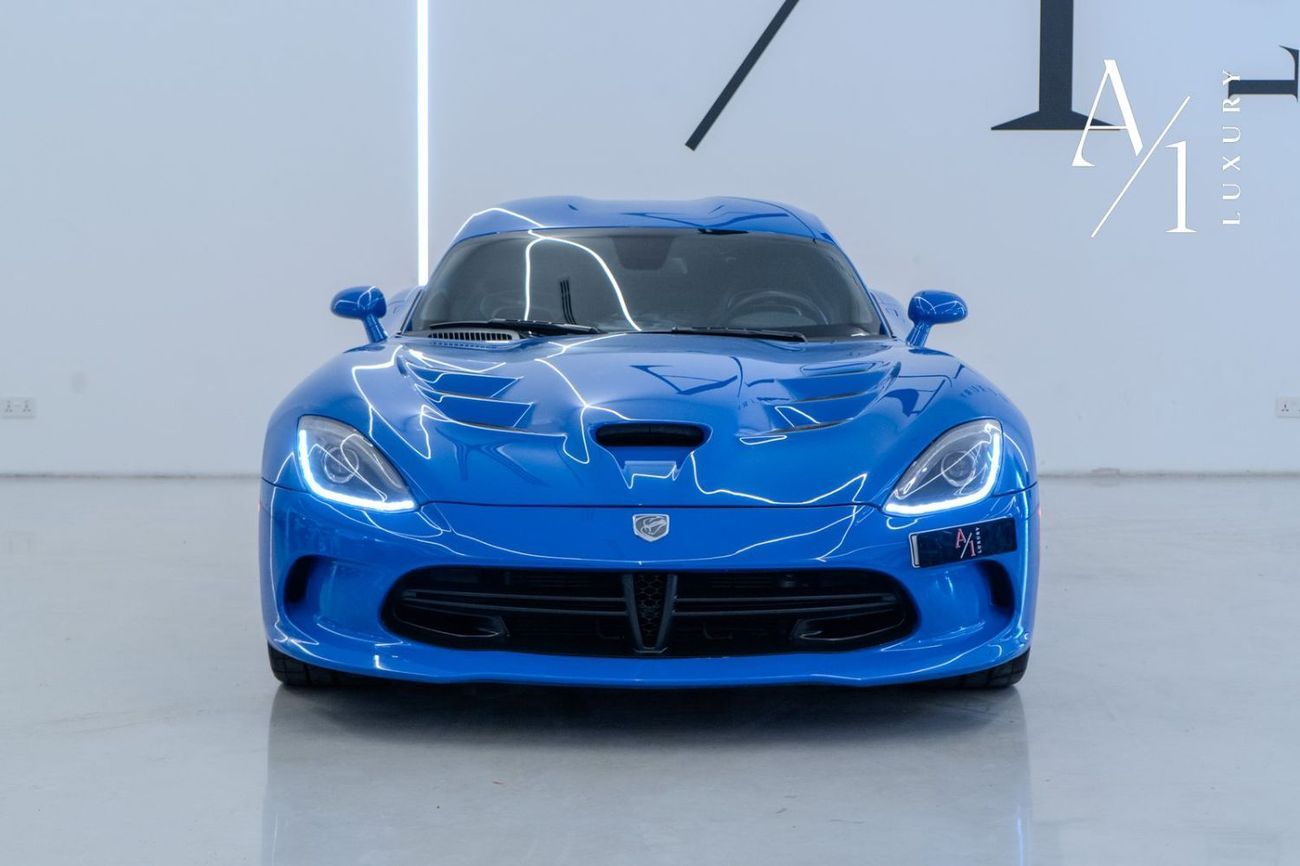 Dodge Viper SRT10 8.4L 2015 Dodge Viper SRT, Full Dodge Service History, Competition Blue, Manual Transmission,