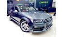 Audi S3 - 2016 - GCC - 2 YEARS WARRANTY AT AL NABOODAH - ( 1,300 AED PER MONTH )