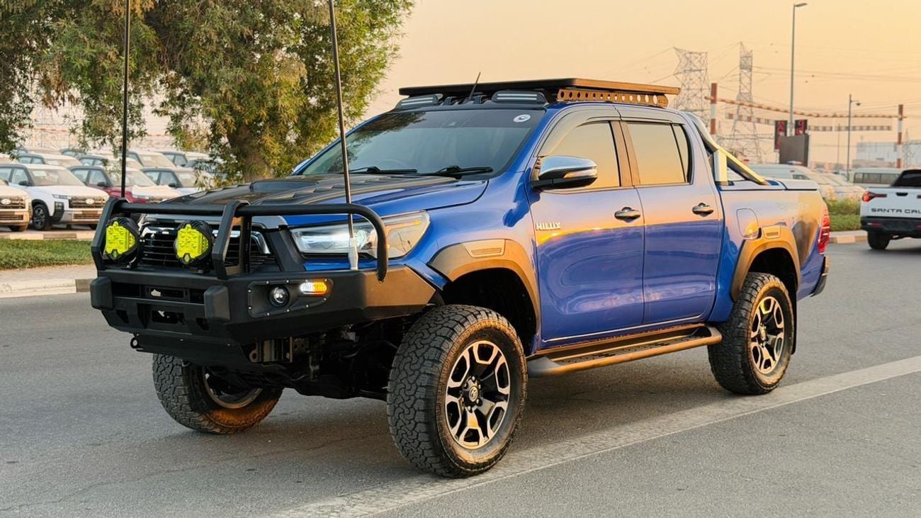 Toyota Hilux OFF-ROAD MODIFIED | HEAVY BULL BAR | AT | RHINO ROOF RACK | BOOT COVER