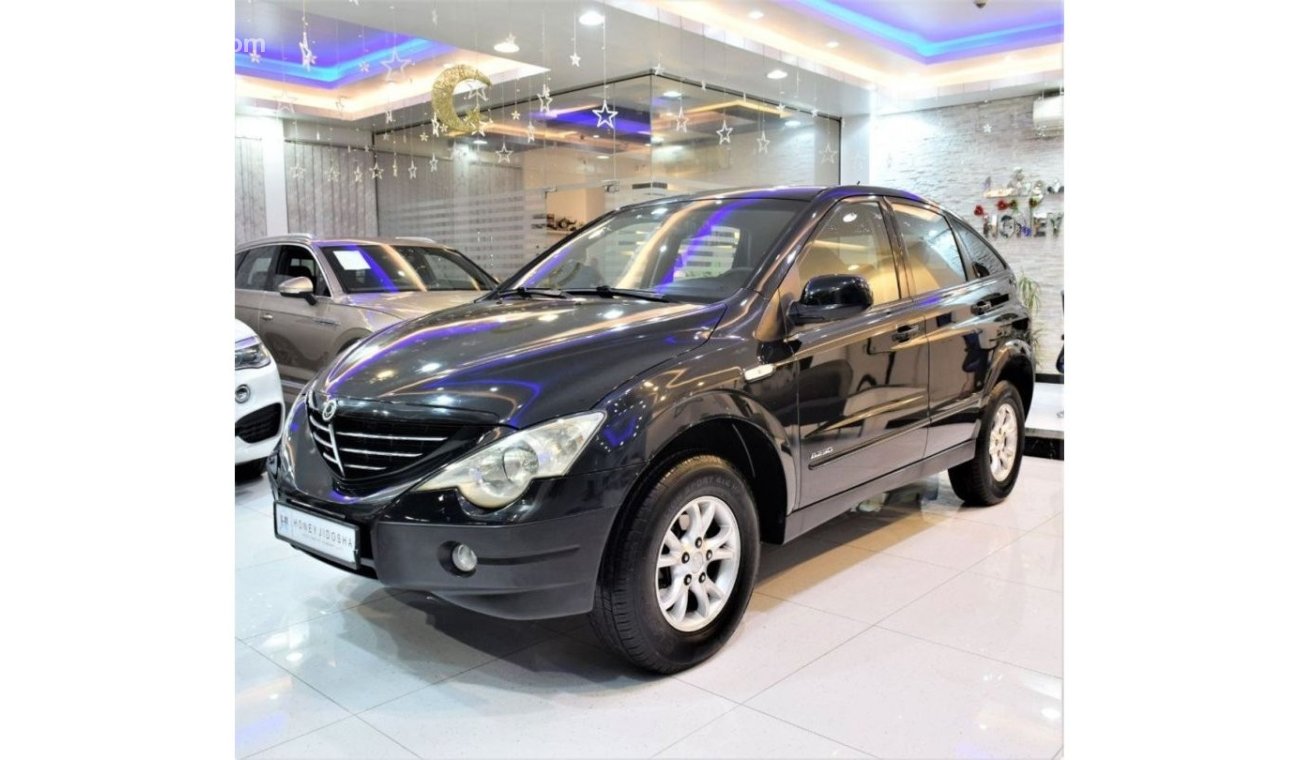 Ssangyong Actyon EXCELLENT DEAL for this Ssang Yong ACTYON 2008 Model!! in Black Color! GCC Specs