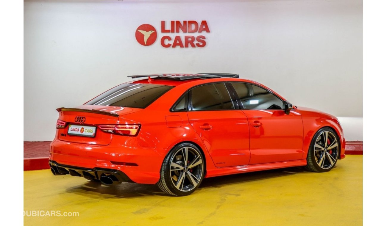 Audi RS3 Audi RS3 2017 GCC under Agency Warranty with Flexible Down-Payment.