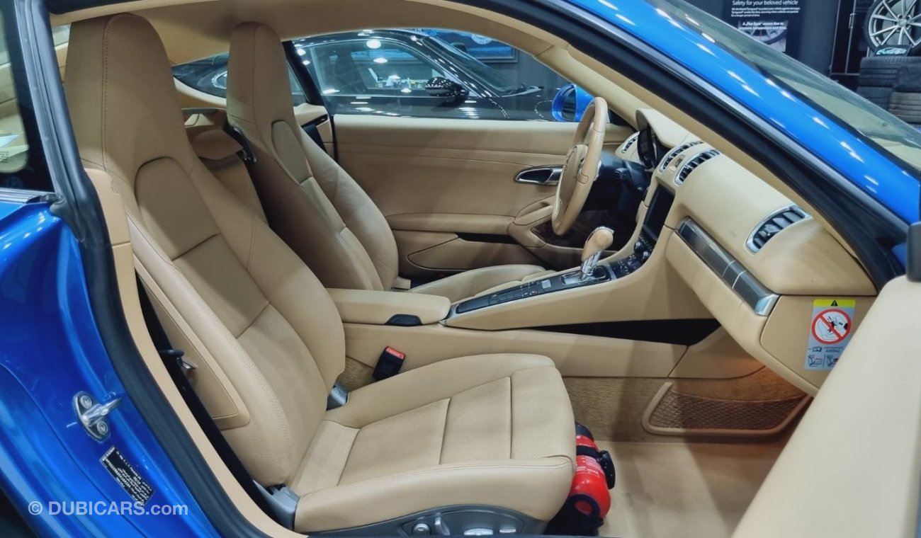 Porsche 718 Cayman Std 2 DAYS OFFER CAYMAN 2014 GCC IN PERFECT CONDITION LOW MILEAGE 55K KM FOR 135K AED INC. INSURANCE