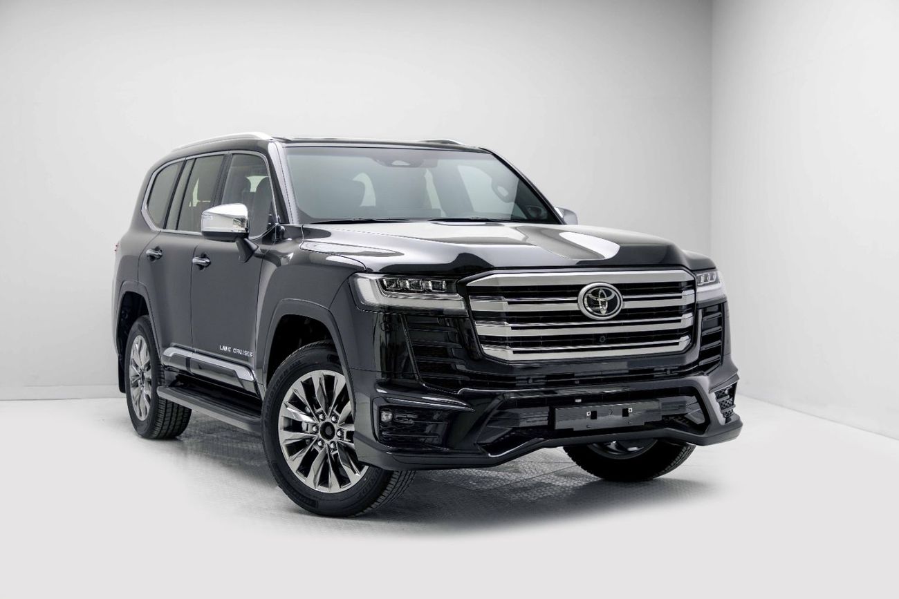 Toyota Land Cruiser VXR 3.3L - Attitude Black Inside Black & Dark Red | Export Only