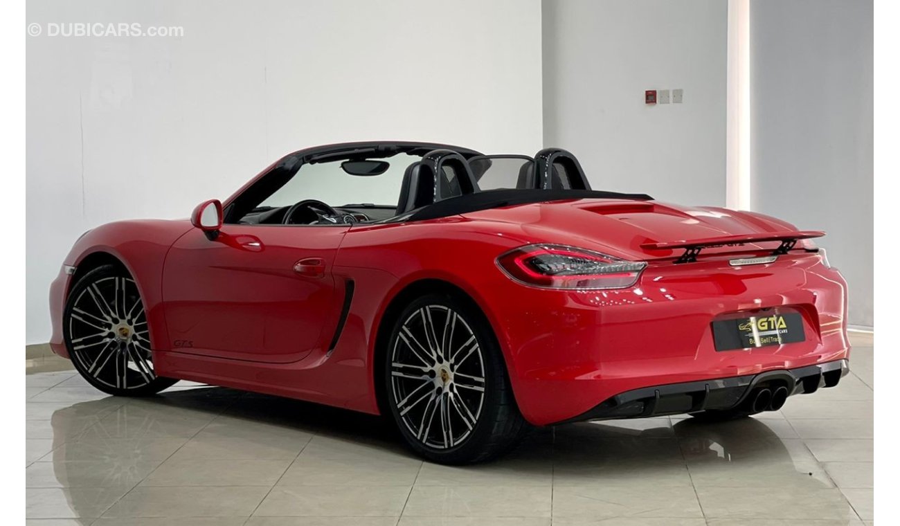 بورش بوكستر جي تي أس 2015 Porsche Boxster GTS, 01/2024 Porsche Warranty, Full Service History, GCC