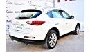 إنفينيتي QX50 LUXURY 3.7L V6 2015 GCC SPECS WITH DEALER WARRANTY