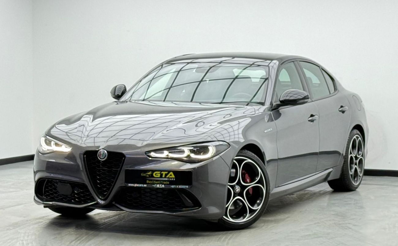 ألفا روميو جوليا 2024 Alfa Romeo Giulia Veloce Q2 MCA, 2028 Agency Warranty+Service Contract, Agency FSH, GCC