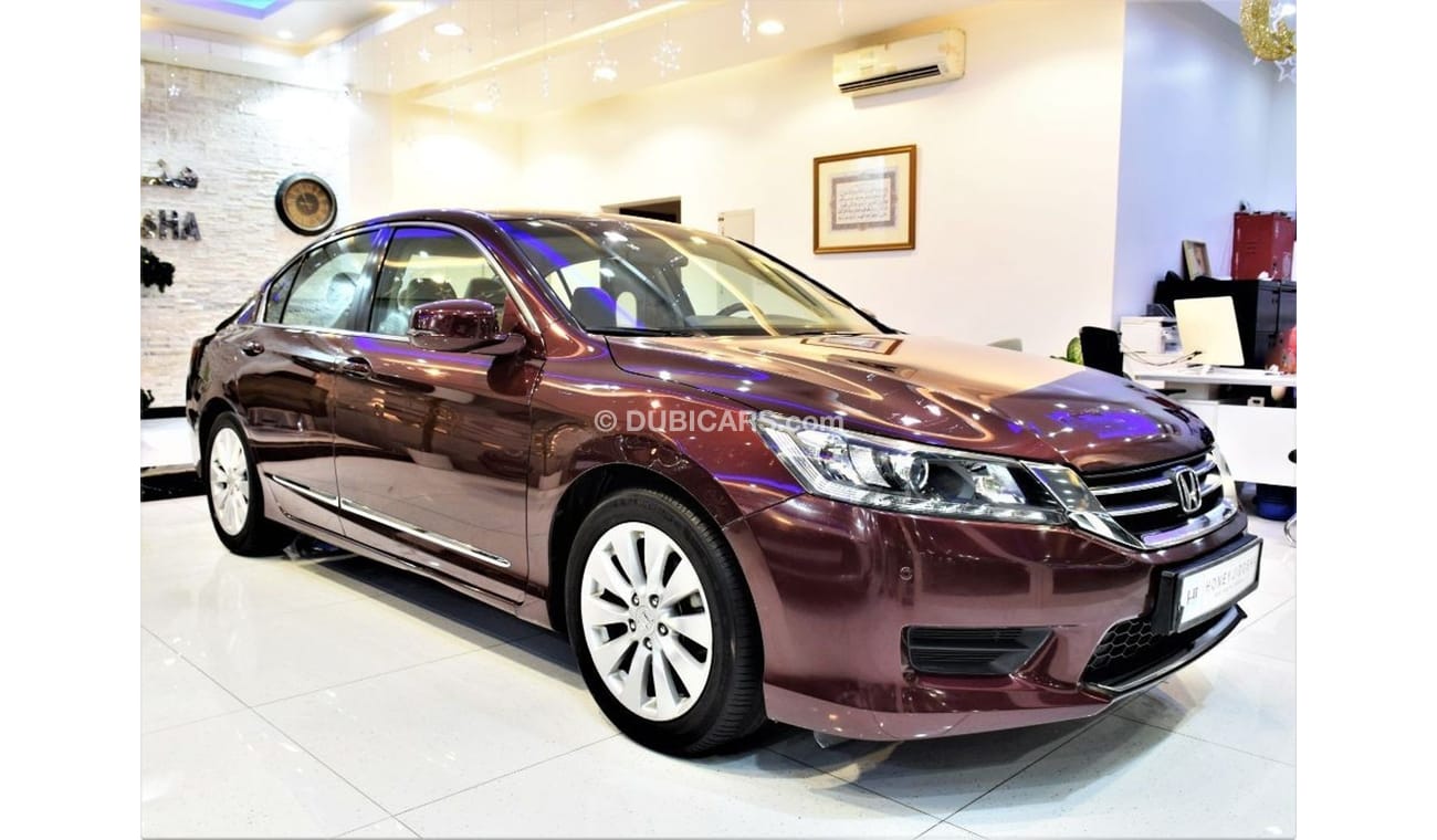 Honda Accord AMAZING! Honda Accord 2013 Model! Burgundy Color GCC Specs