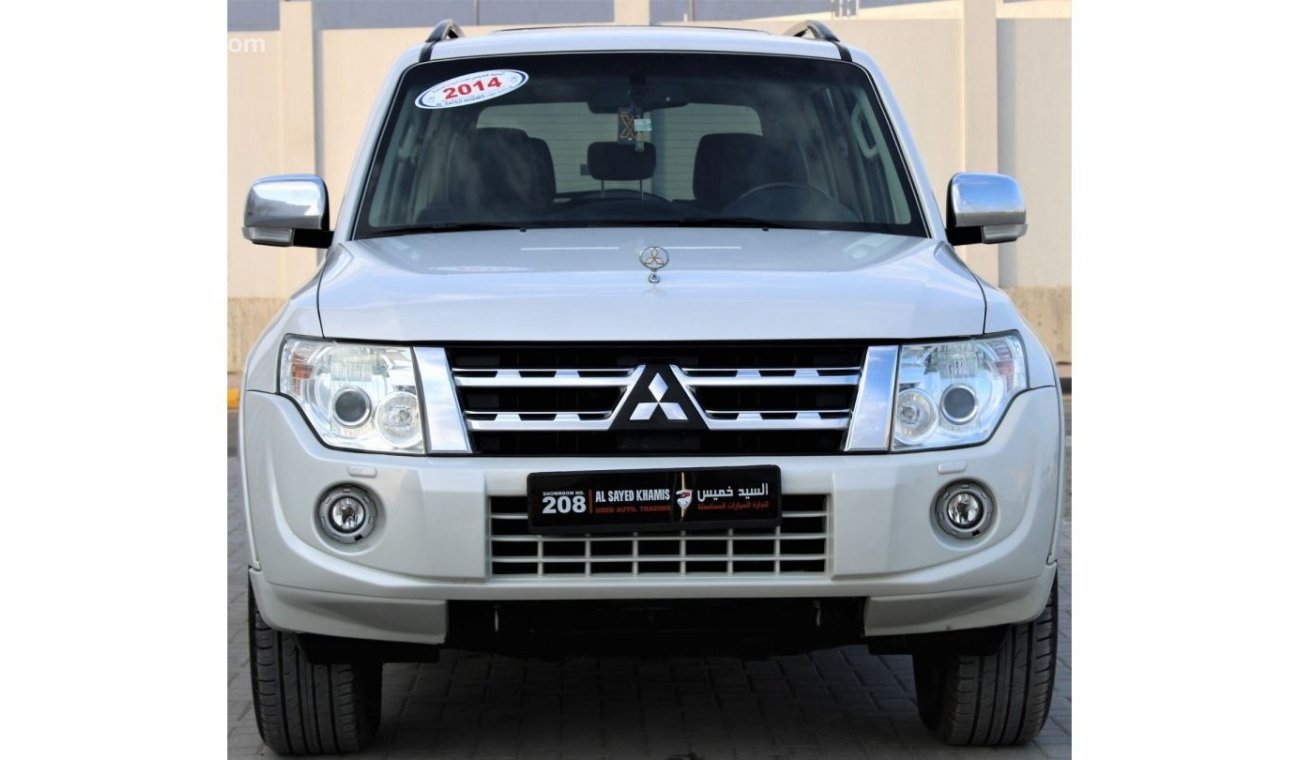 Mitsubishi Pajero Mitsubishi Pajero 2014 GCC in excellent condition, full option, without accidents, very clean from i