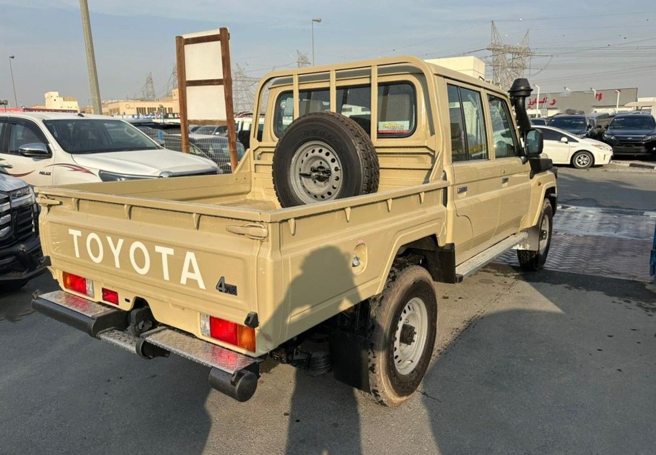 تويوتا لاند كروزر بيك آب Toyota Land Cruiser DC 2.8L DSL. MT 2025 Model Beige GCC