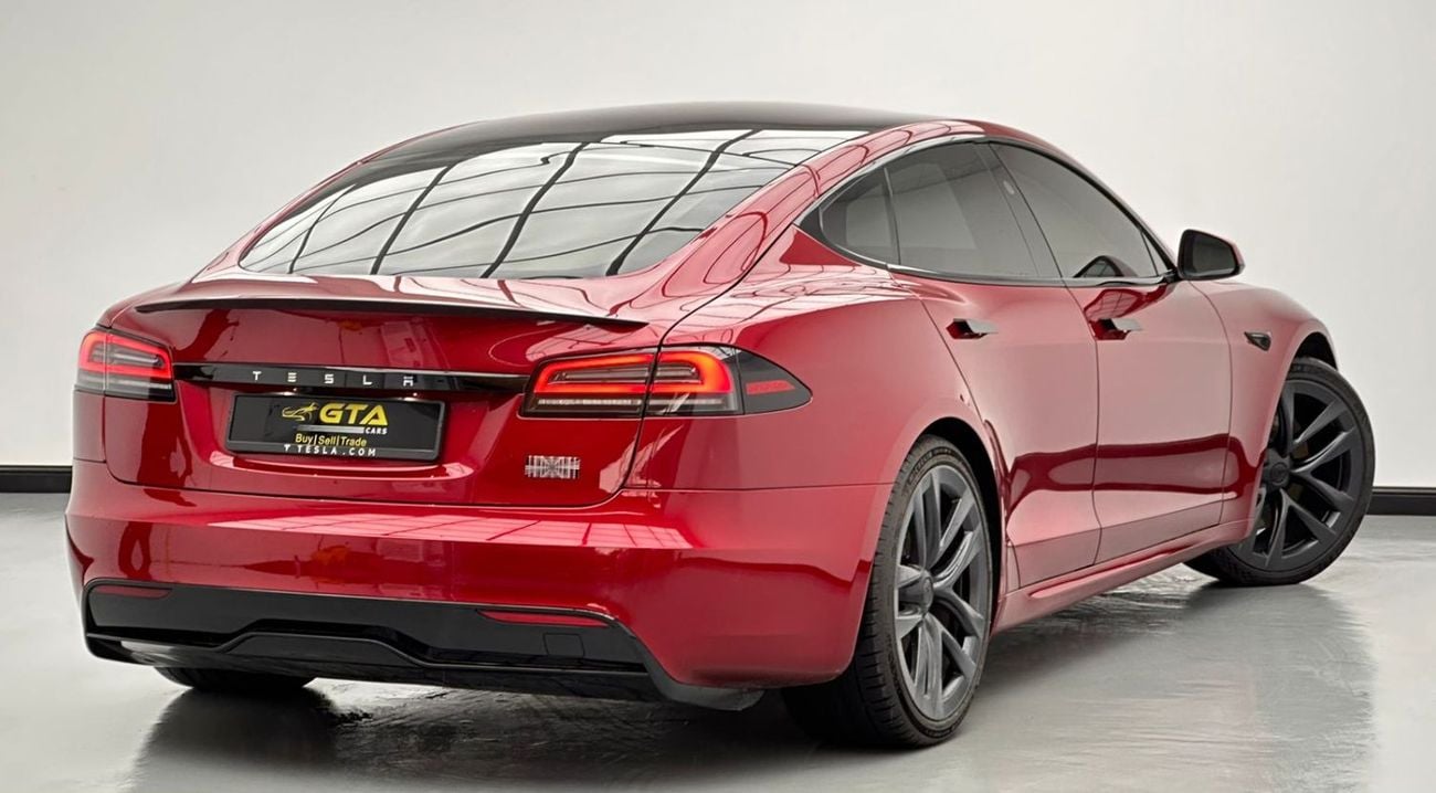 تسلا Model S 2023 Tesla Model S Plaid, 3/2028 Tesla Warranty, Tesla Full Service History, GCC