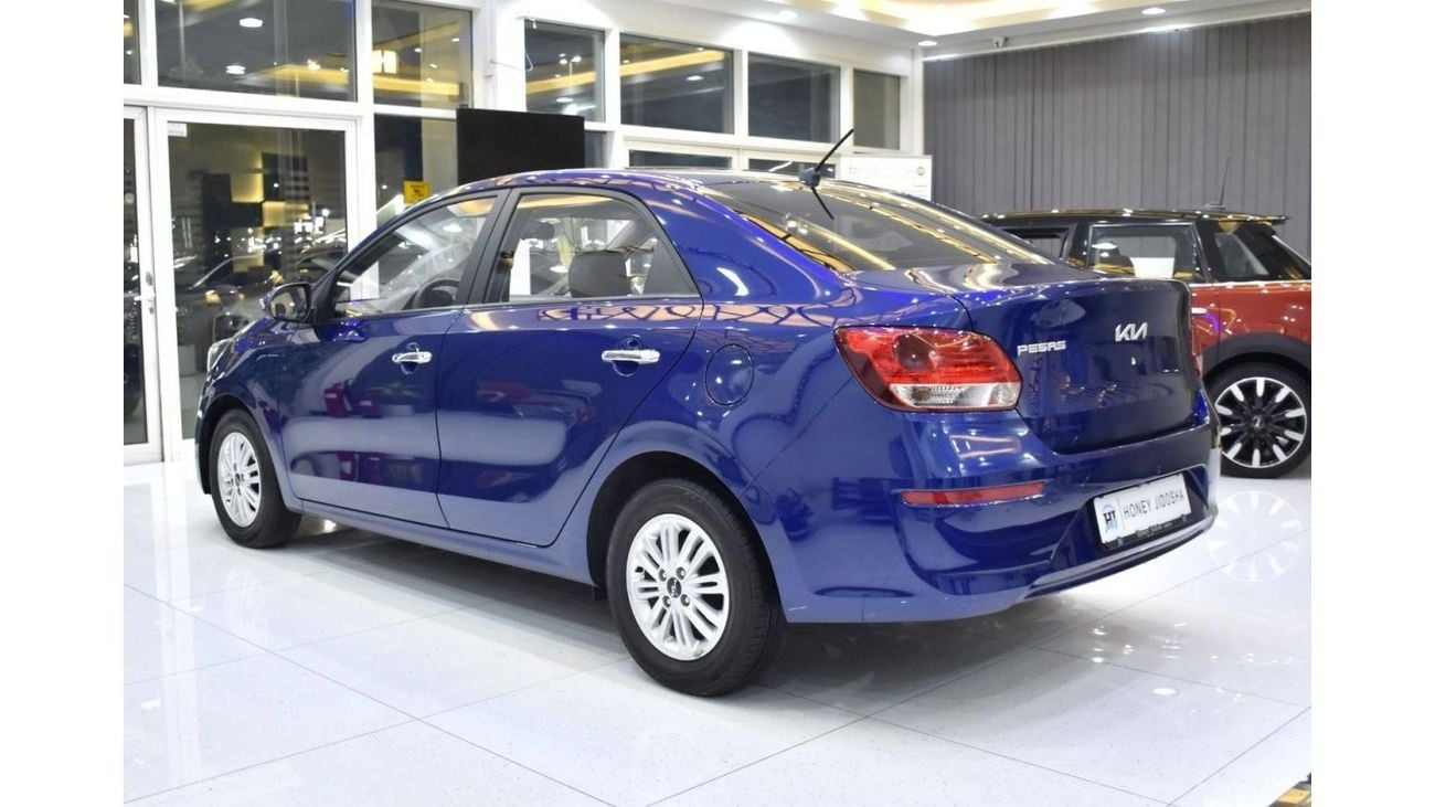 Kia Pegas EXCELLENT DEAL for our KIA Pegas 1.4L ( 2023 Model ) in Blue Color GCC Specs