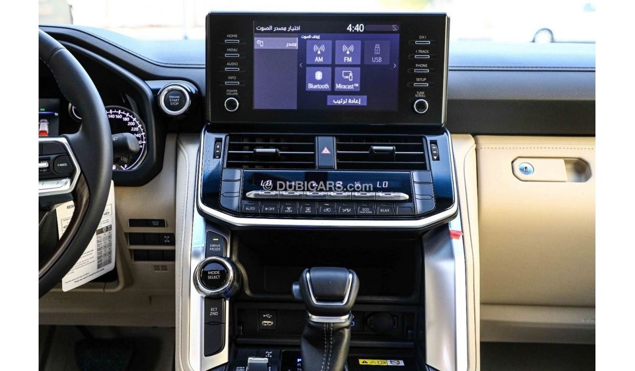 Toyota Land Cruiser 2022 Toyota LC300 3.5L GXR - Cruise Control + Sunroof + Wireless + Auto Seats + Rear Screen | Export