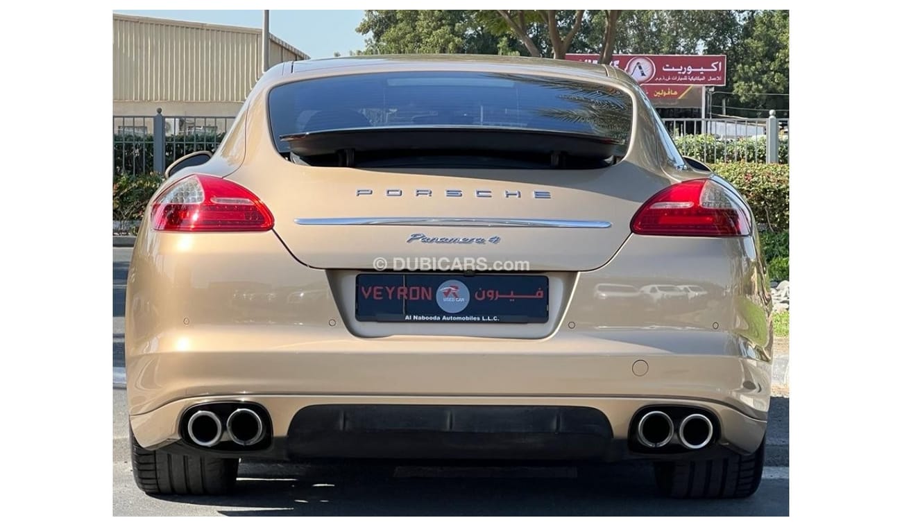 بورش باناميرا PORSCHE PANAMERA 4 2013 GCC FULL SERVICE HISTORY WITH ONE YEAR WARRANTY