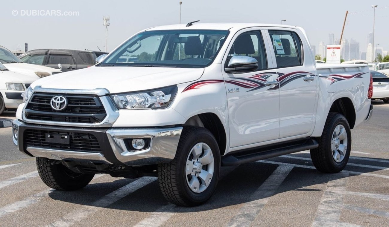 تويوتا هيلوكس (LHD) TOYOTA HILUX DC 2.4 AT 4X4 MY2023 – WHITE