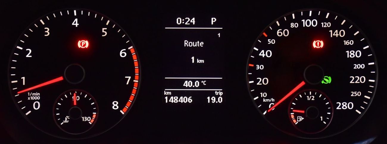 Volkswagen Passat SEL EXCELLENT DEAL for our Volkswagen Passat ( 2016 Model ) in Red Color GCC Specs