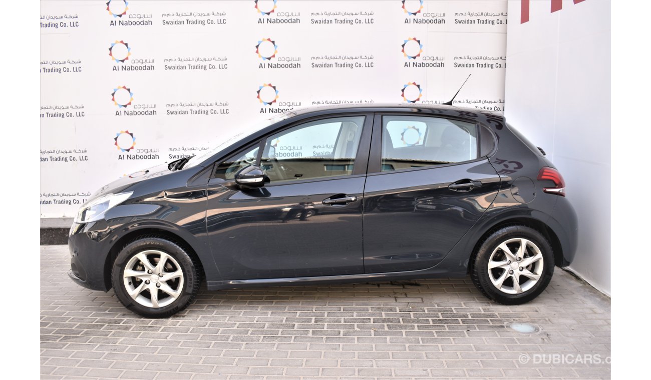 Peugeot 208 1.6L ACTIVE 2019 GCC SPECS STARTING PRICE FROM 37,900 DHS