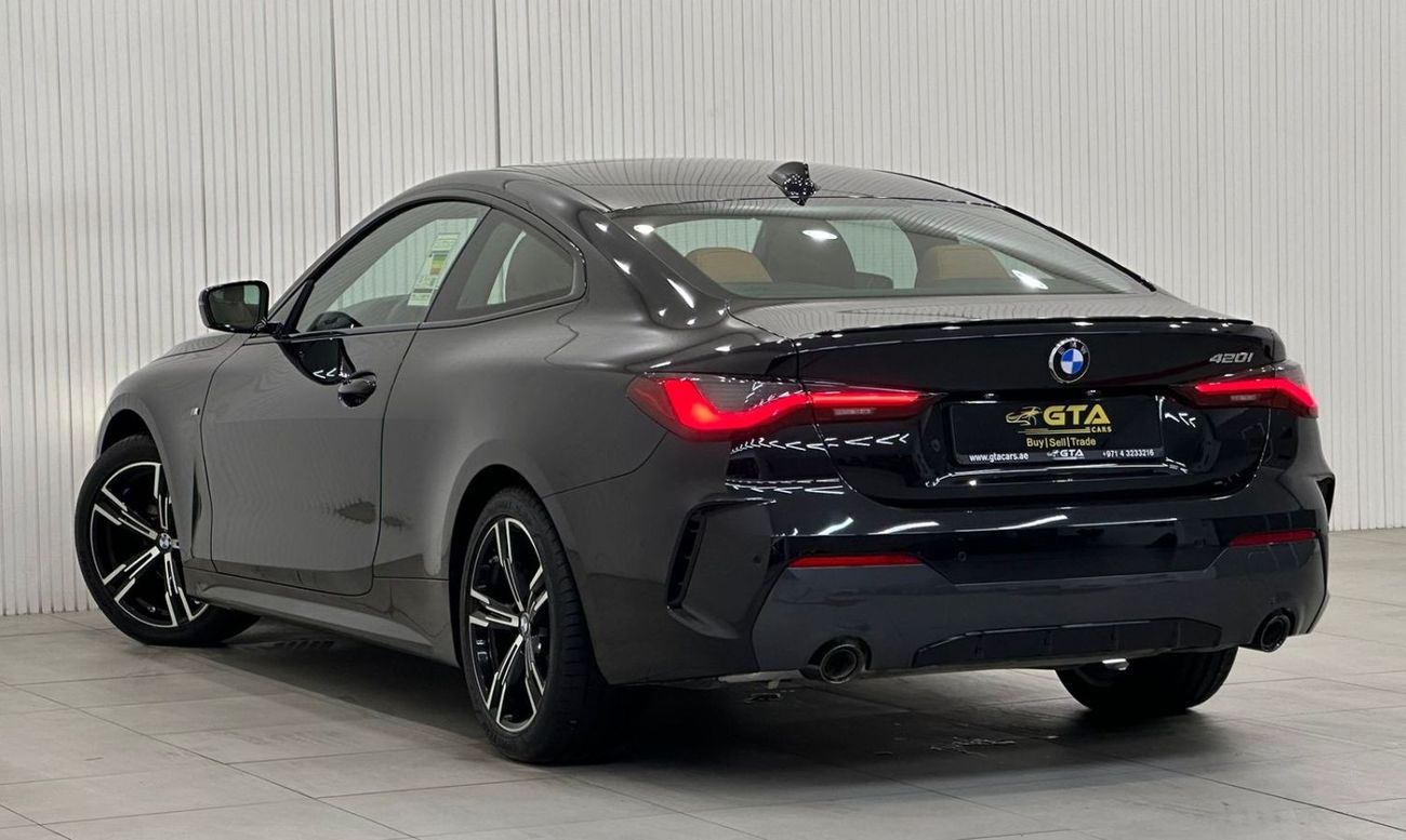 بي أم دبليو 420i 2023 BMW 420i M-Sport, August 2028 BMW Warranty + Service Pack, Delivery Kms, GCC
