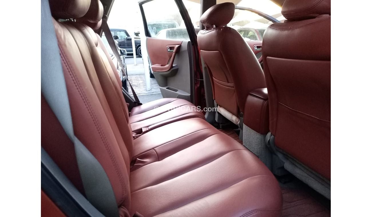 Nissan Murano Model 2008 Gulf Orange color number one Leather alloy wheels sensors in excellent condition, you do