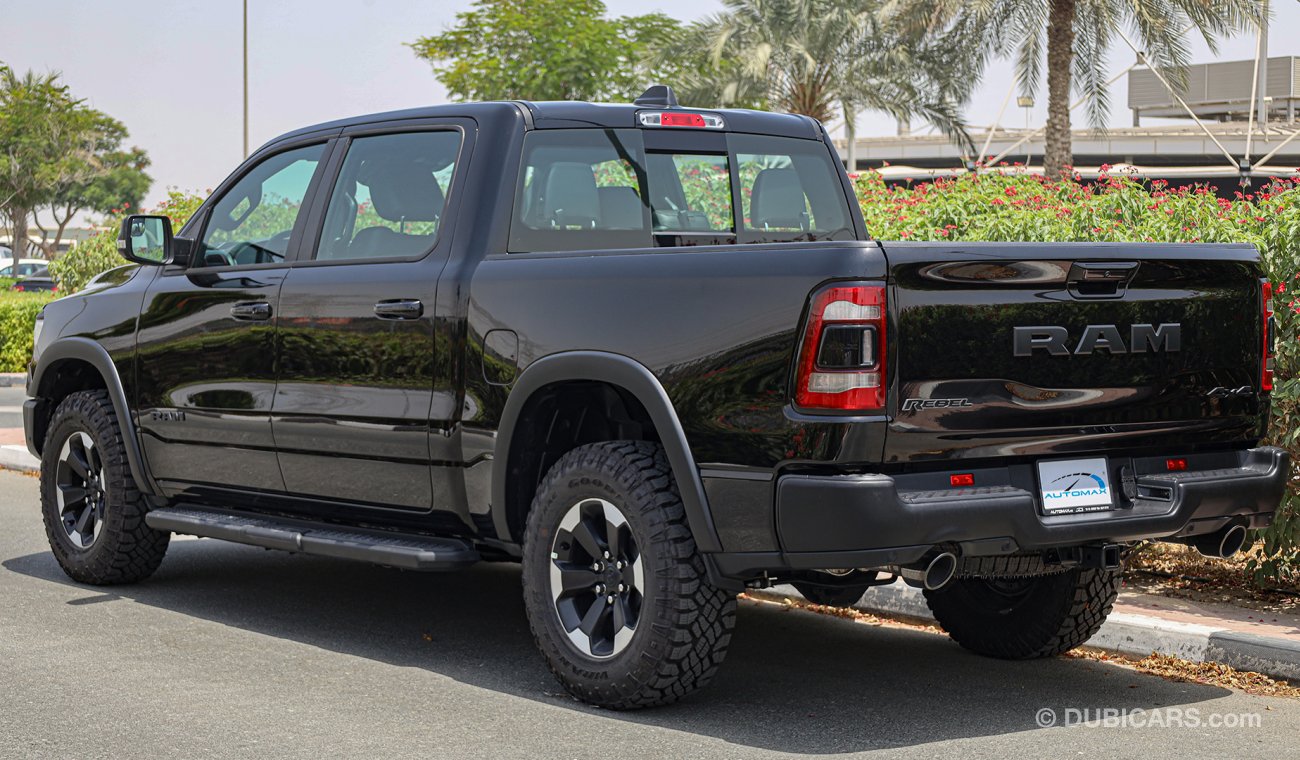 رام 1500 REBEL 1500 CREW CAB 4X4 5.7L V8 HEMI , 2022 GCC , 0Km (ONLY FOR EXPORT)